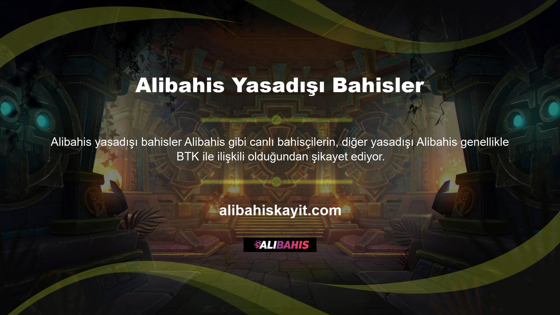 BTK Alibahis engelledi